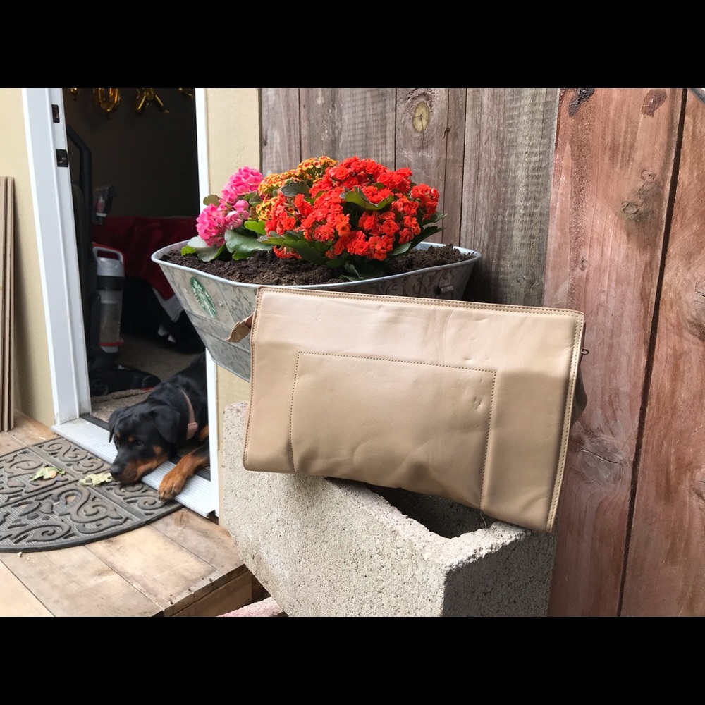 Tan clutch